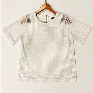 Perforated Mesh Top | Banana Republic